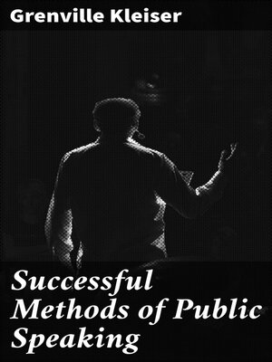 cover image of Successful Methods of Public Speaking